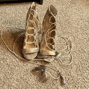 Thalia Sodi strappy heels